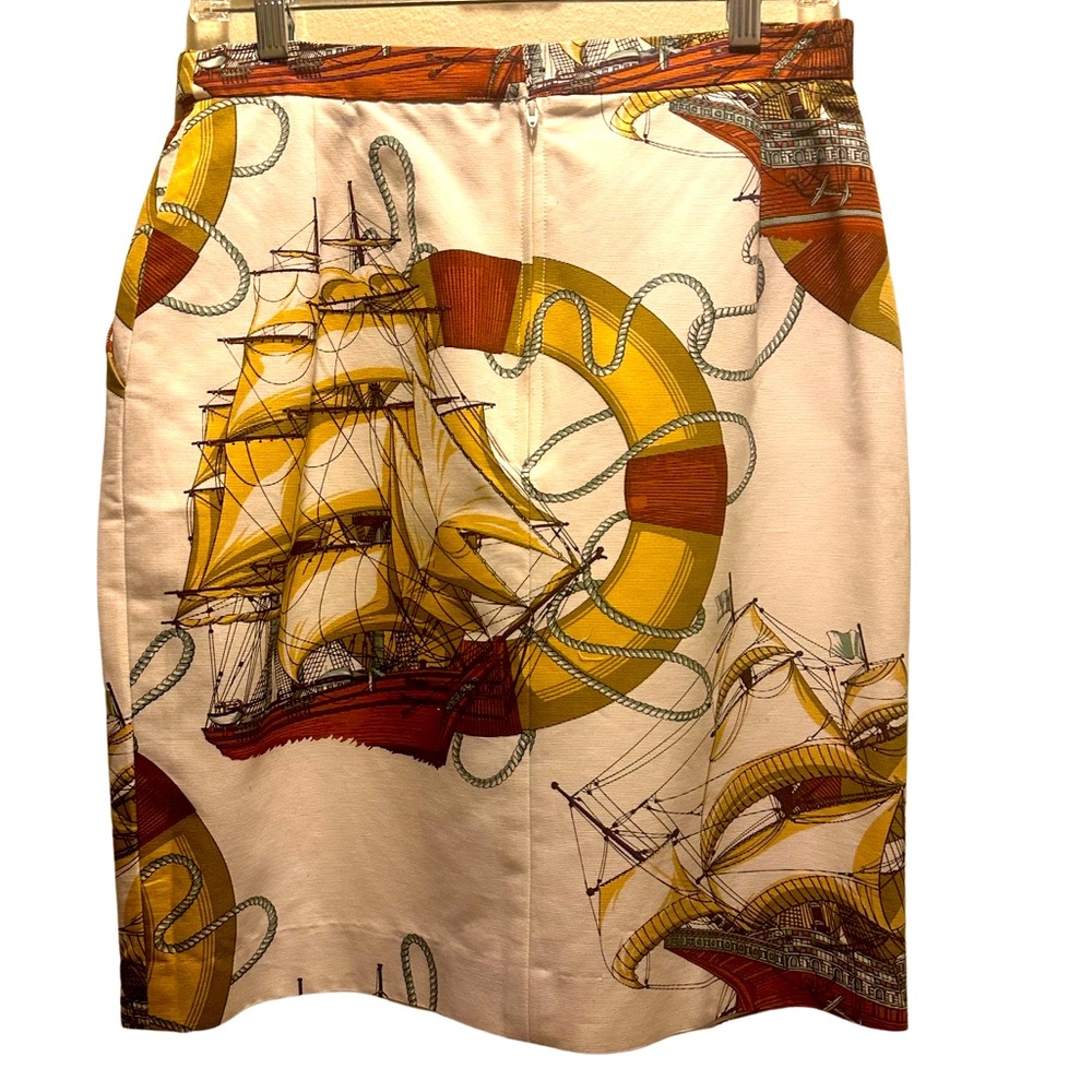 🔥🔥LAST DAY🔥”RARE”🔥🔥BURBERRY🔥NWT🔥NAUTICAL PENCIL SKIRT🔥🔥🔥 - Picture 2 of 15